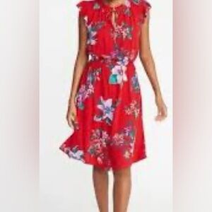 Old Navy floral dress EUC